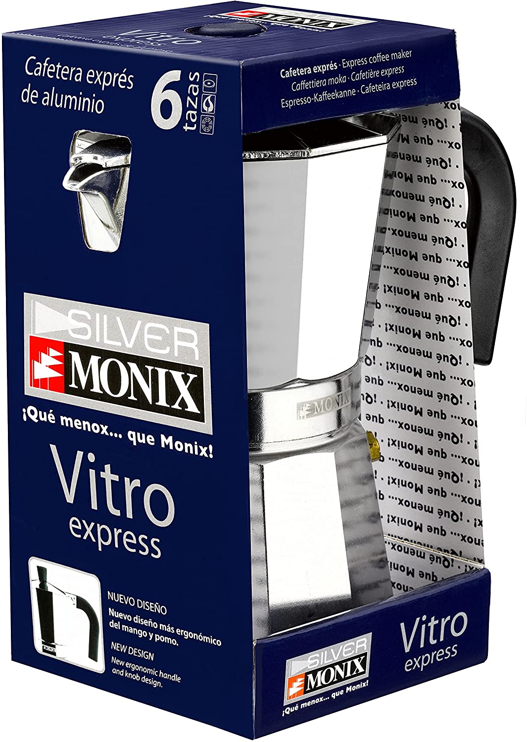 Cafetera MONIX VITRO EXPRES 12T